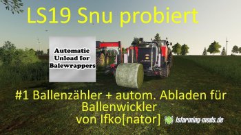 Скрипт AUTO UNLOAD BALER V1.0 для Farming Simulator 2019
