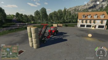 Подборщик тюков URSUS T127 ROUND BALES V1.0 для Farming Simulator 2019