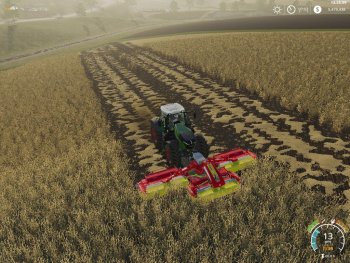 Скрипт GREEN MOWING V1.0 для Farming Simulator 2019