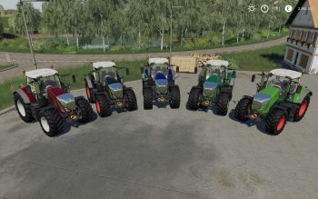 Трактор FENDT 900 VARIO S4 V1.1.1 для Farming Simulator 2019