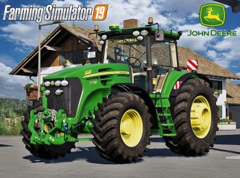 Трактор JOHN DEERE 7030 SERIES V3.0 для Farming Simulator 2019