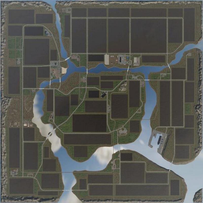 Карта DONDIEGO MAP V2.1.1 для Farming Simulator 2019