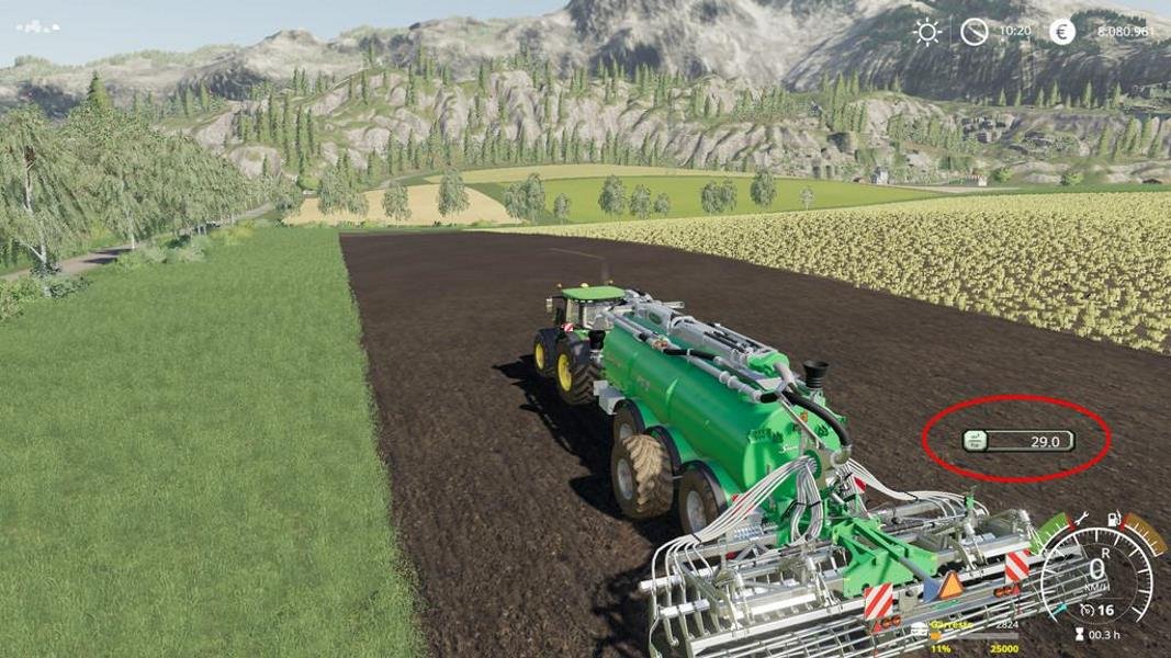 Скрипт VARIABLE SPRAY USAGE V1.0.0.1 для Farming Simulator 2019