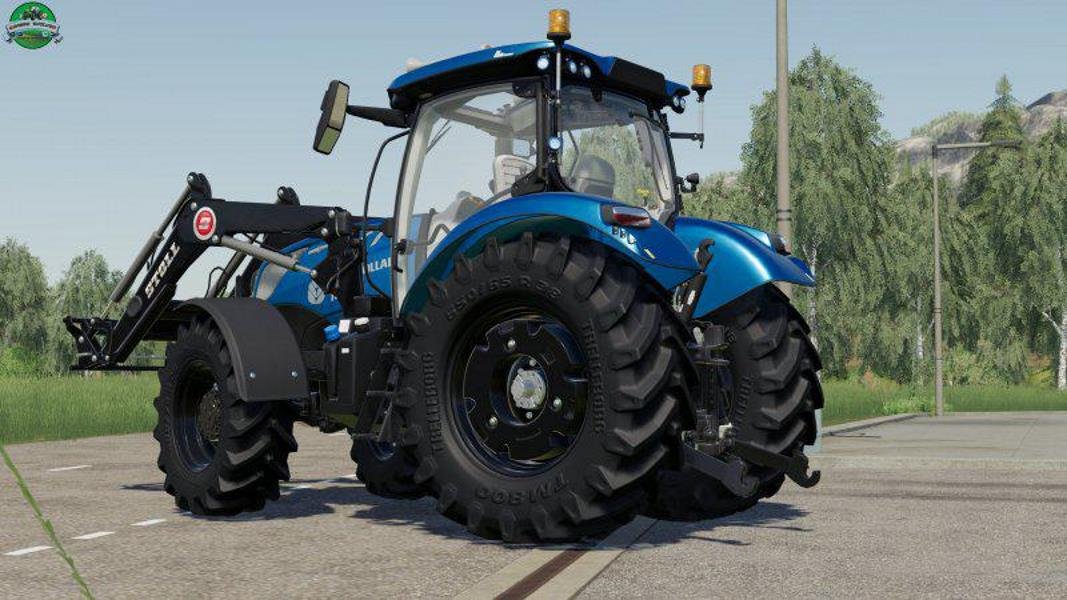 Трактор NEW HOLLAND T6 BLUE POWER V1.0  для Farming Simulator 2019