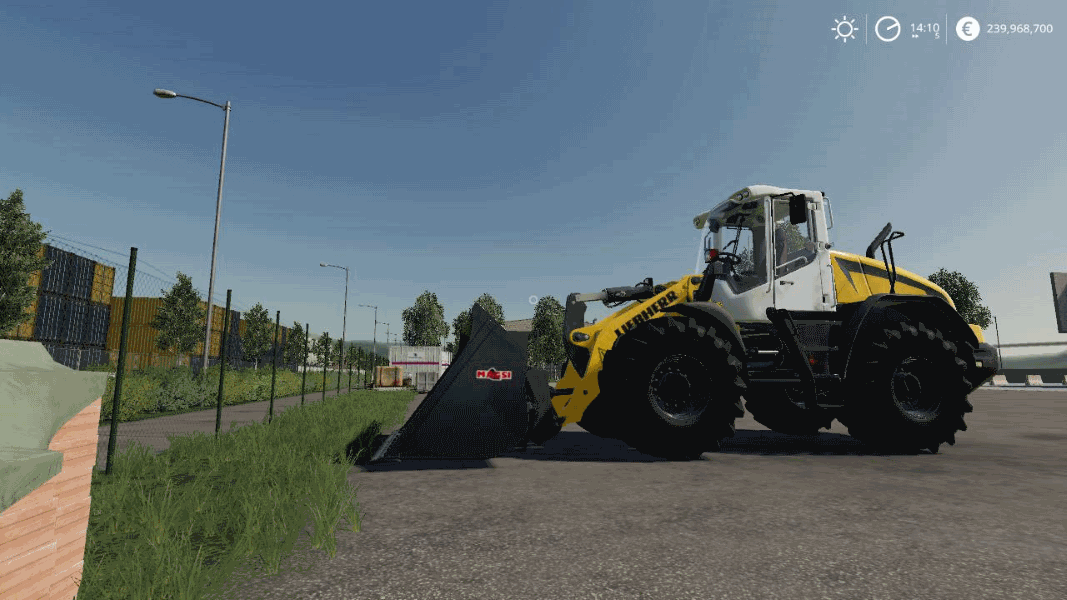 Погрузчик LIEBHERR L538 V1.0.0.0 для Farming Simulator 2019