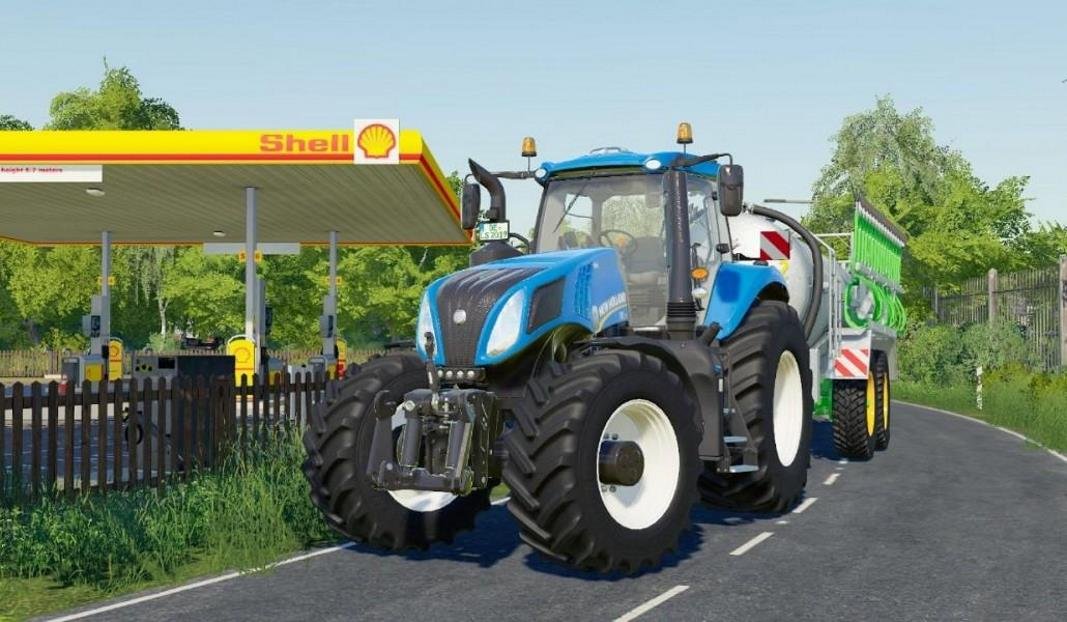 Трактор NEW HOLLAND T8 V1.0.4.0 для Farming Simulator 2019