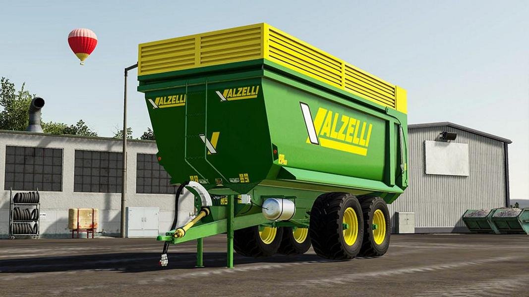 Прицеп VALZELLI VI/140 V1.0.0.5 для Farming Simulator 2019