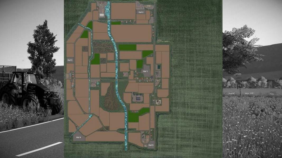 Карта MILL LANDSCAPE MIDLAND V1.1.0.0 для Farming Simulator 2019