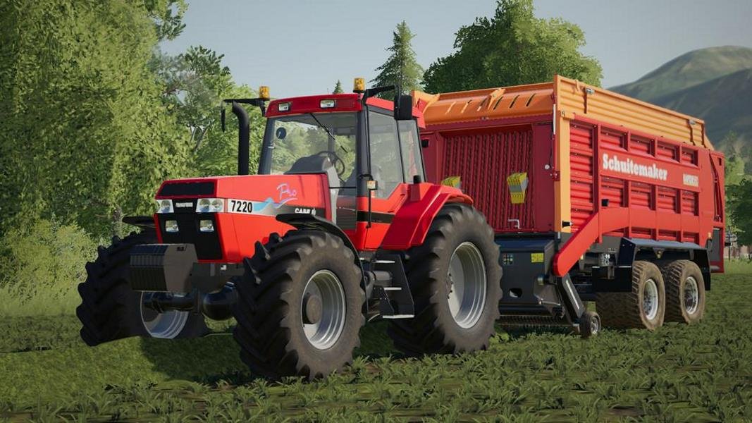 Трактор CASE IH 7200 SERIES V1.1.1.0 для Farming Simulator 2019