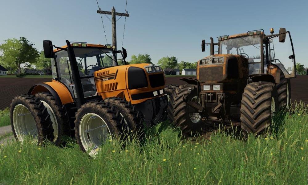 Трактор RENAULT ATLES 925RZ 936RZ V2.0.0.1 для Farming Simulator 2019