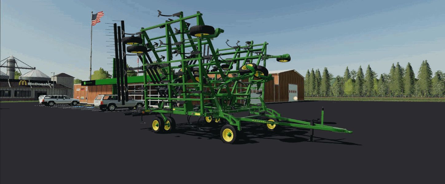 Культиватор JOHN DEERE 2410 V1.0 для Farming Simulator 2019