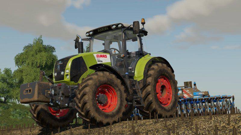 Трактор CLAAS AXION 800 V1.0.0.0 для Farming Simulator 2019