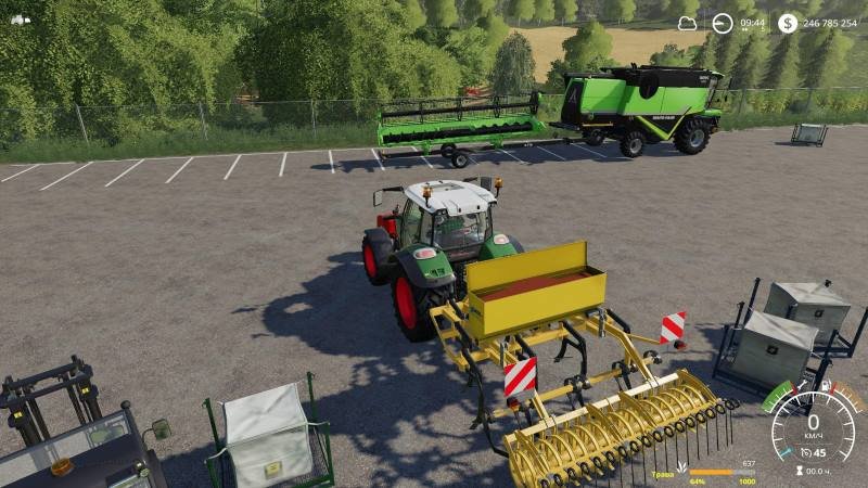 Сеялка AGRISEM STARTEC 3M V1.3 для Farming Simulator 2019