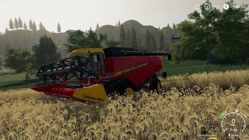 Комбайн Версатил RT490 V1.0.0.0 для Farming Simulator 2019
