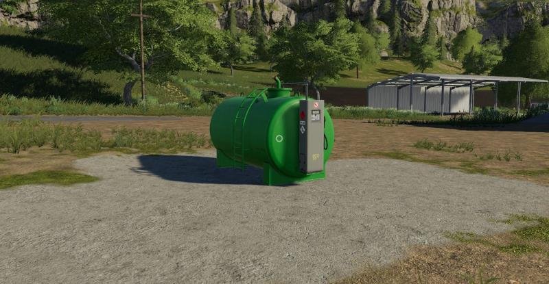 Хранилище топлива FILLABLE FUELTANK 12500L V1.0.0.0 для Farming Simulator 2019