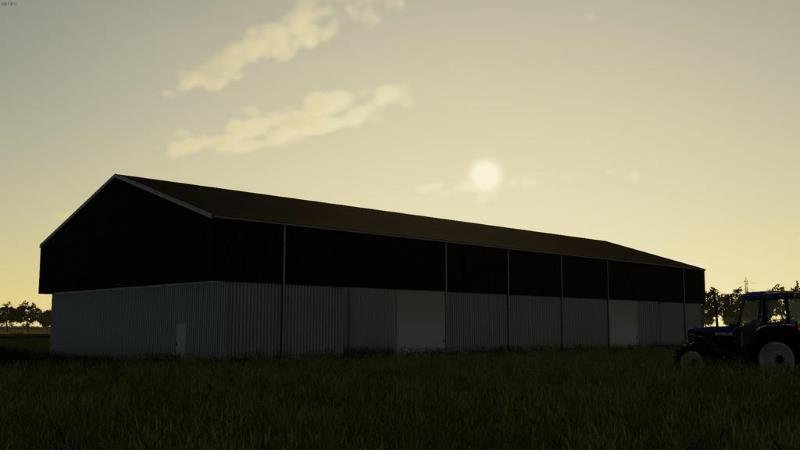 Гараж CROP STORAGE V1.0.0.0 для Farming Simulator 2019