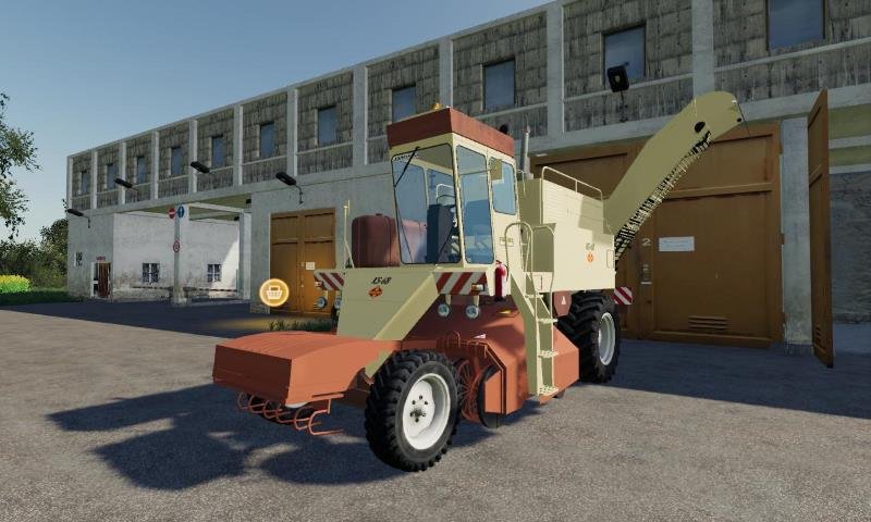 Комбайн FORTSCHRITT KS6 V1.2 для Farming Simulator 2019