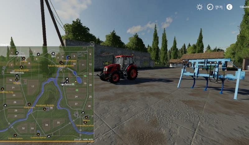 Карта Sosnovka Hun Beta V1_By:Tommy68  для Farming Simulator 2019