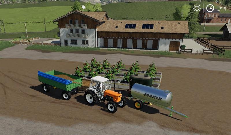 Яблоневый сад APPLE ORCHARD, PLACEABLE V1.0 для Farming Simulator 2019