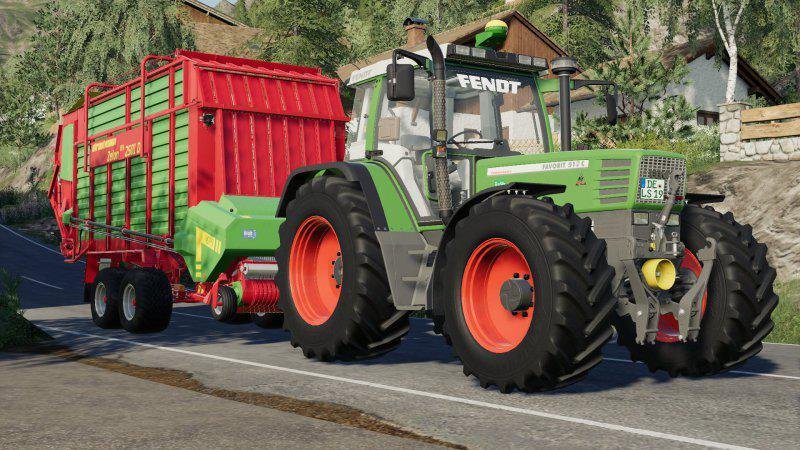 Трактор FENDT 500 FAVORIT V1.0.0.0 для Farming Simulator 2019