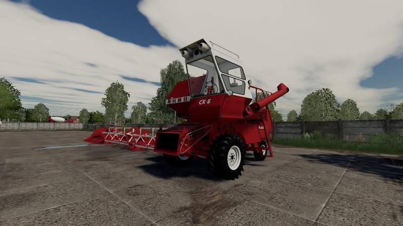 Комбайн РСМ СК-5 Нива для Farming Simulator 2019