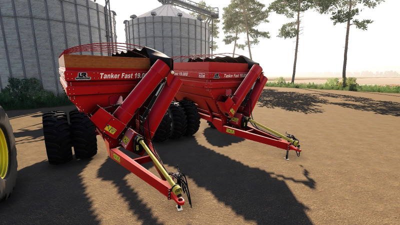 Прицеп перегрузчик JAN TANKER 1900 V1.0.0.0 для Farming Simulator 2019
