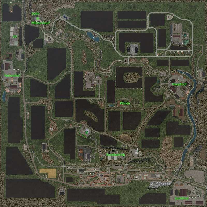 Карта  NIEDERBAYERN MULTI V1.9 для Farming Simulator 2019
