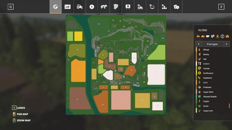 Карта FENTON FOREST 4X UPDATE 9 BY STEVIE для Farming Simulator 2019