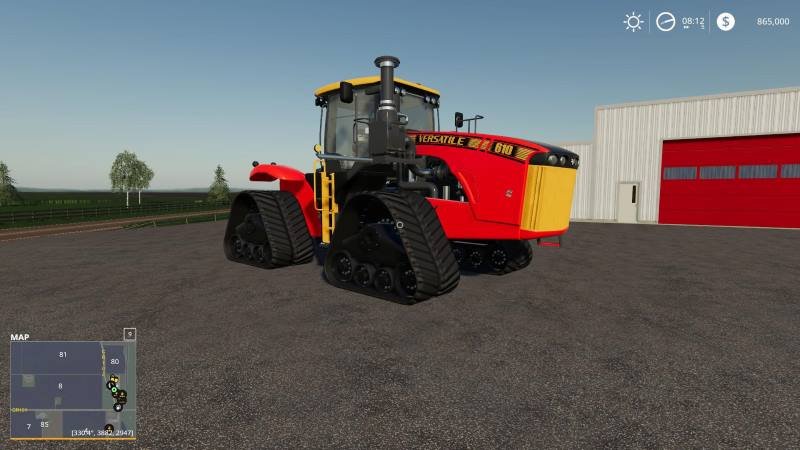 Трактор VERSATILE 610DT V1.0 для Farming Simulator 2019