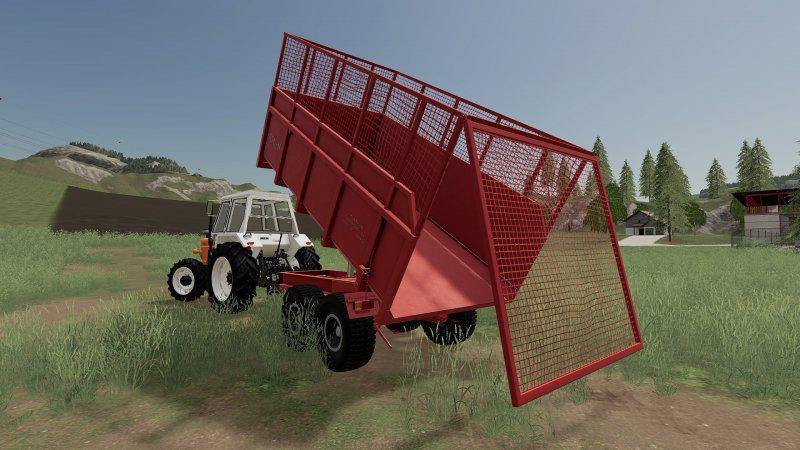 Прицеп 2 ПТС 11 v 1.0.0.3 для Farming Simulator 2019