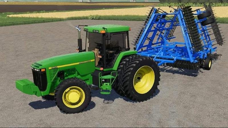Трактор JOHN DEERE 8000 SERIES US V1.0.0.0 для Farming Simulator 2019