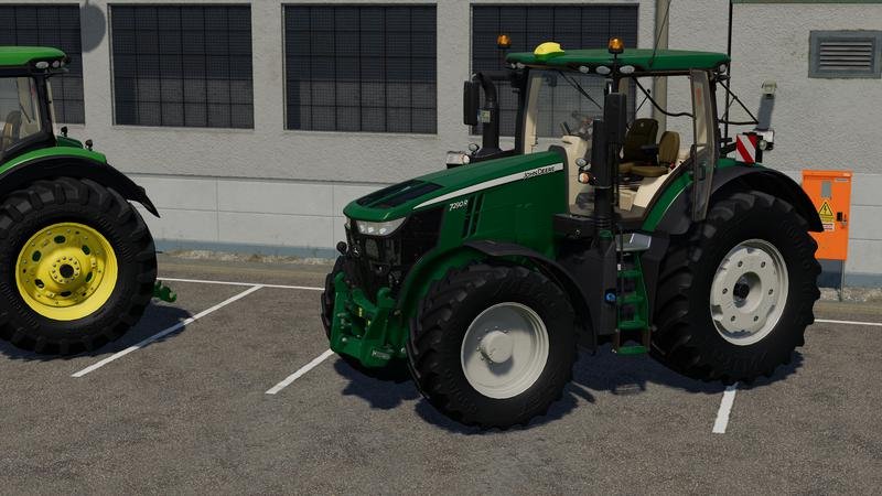 Трактор  JOHN DEERE 7R V1.0.0.0 для Farming Simulator 2019
