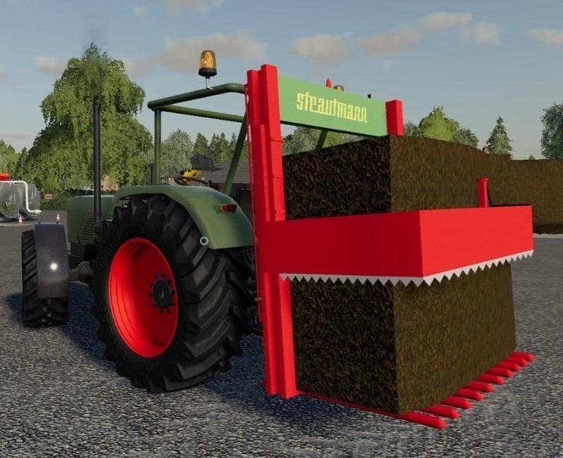 Силосные вилы TRAUTMANN HYDROFOX V1.0.0.0 для Farming Simulator 2019
