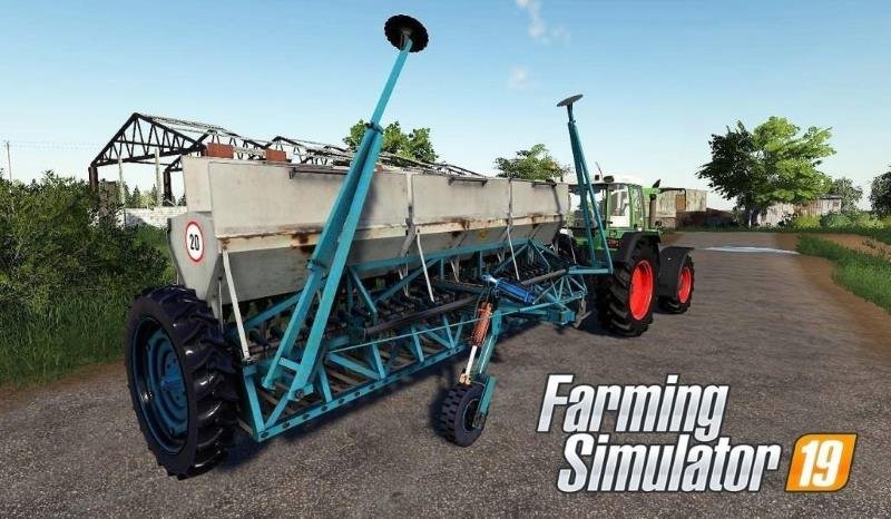 Сеялка СЗТ 5.4 v 1.0 для Farming Simulator 2019