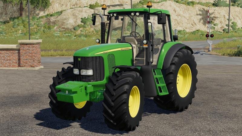 Трактор JOHN DEERE 6020 PREMIUM V1.0.0.1 для Farming Simulator 2019