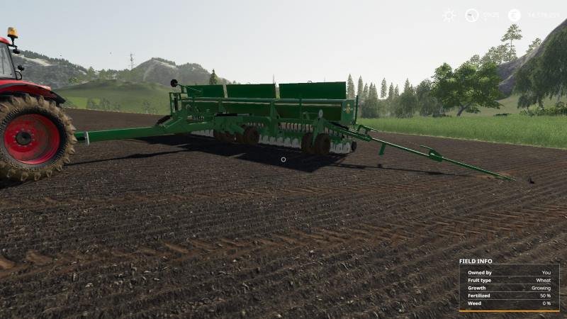 Сеялка GREAT PLAAINS 3S-3000 HD V1.0 для Farming Simulator 2019