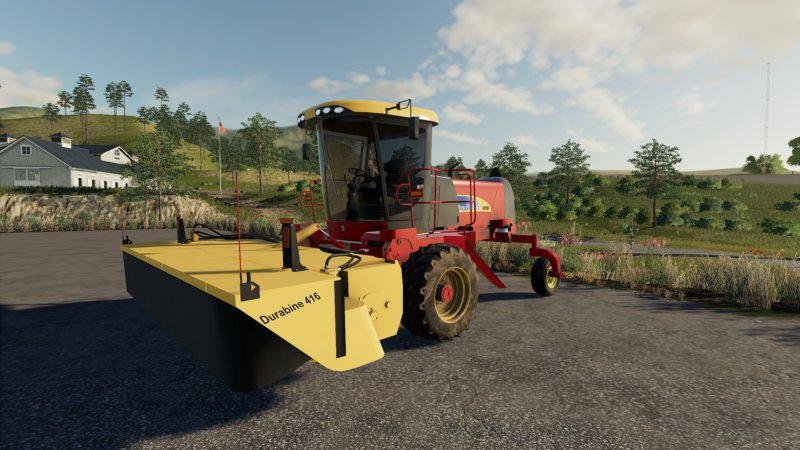 Самоходная косилка NEW HOLLAND H8060 V1.0.0.0 для Farming Simulator 2019