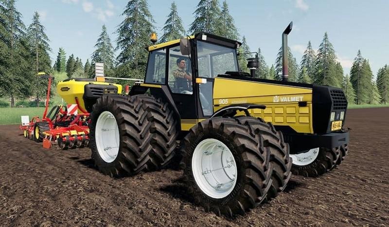 Трактор VALMET 905 TRACTOR V1.0 для Farming Simulator 2019