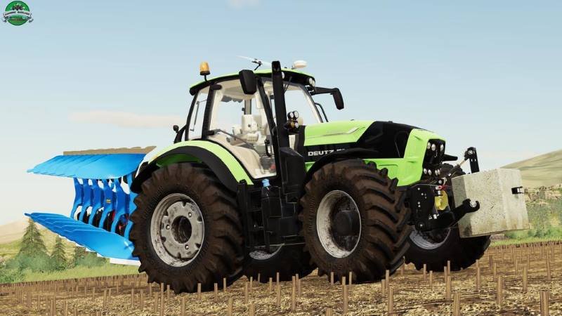 Трактор DEUTZ-FAHR TTV 7 SERIES V1.2.0.0 для Farming Simulator 2019