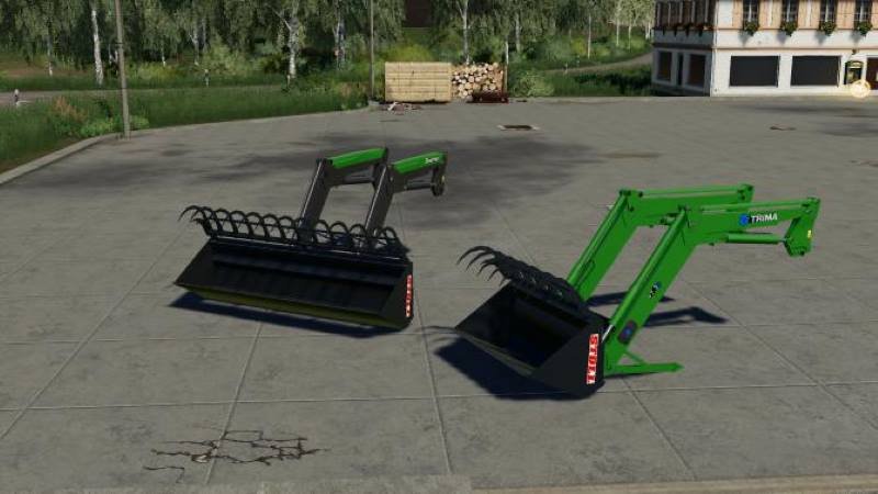 Ковш STOLL GREIFSCHAUFEL 1.6M V1.0.0.0 для Farming Simulator 2019
