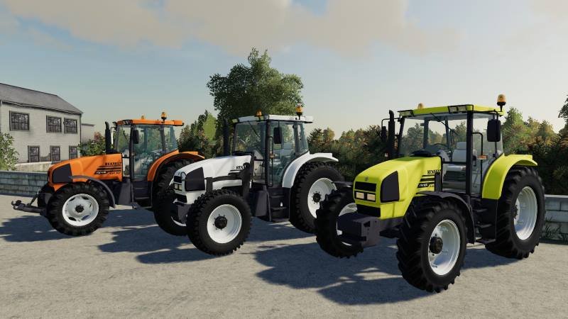 Трактор RENAULT ARES 600 RZ V1.0.0.0 для Farming Simulator 2019