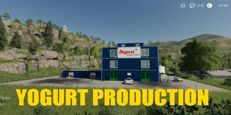Производство йогурта YOGURT PRODUCTION FINAL VERSION для Farming Simulator 2019