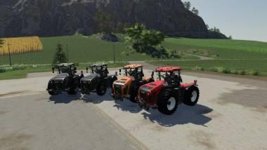 Трактор CSS CLAAS XERION MULTICOLOR V1.0.0.0 для Farming Simulator 2019