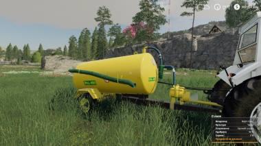 Разбрасыватель жидкого навоза OPALL-AGRI SLURRY TANK V1.0.0.0 для Farming Simulator 2019