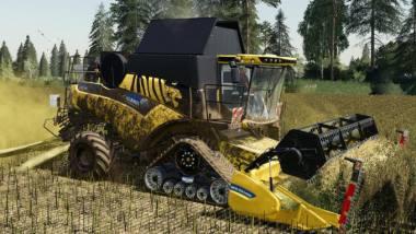 Комбайн NEW HOLLAND CR 6.90 V1.0.1.1 для Farming Simulator 2019