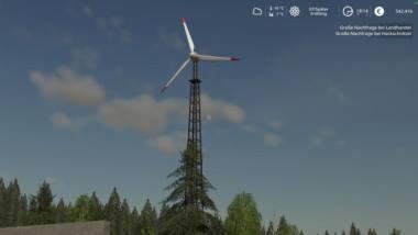 Ветрогенератор SMALL WIND TURBINE V1.0.0.0 для Farming Simulator 2019