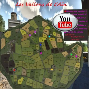 Карта LES VALLONS DE L’AIN VERSION BETA для Farming Simulator 2019