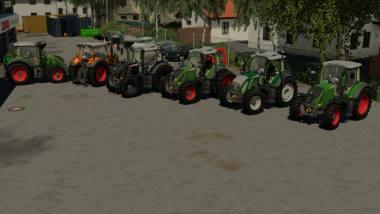Трактор Fendt 512-516 Vario S4 v 1.1 для Farming Simulator 2019