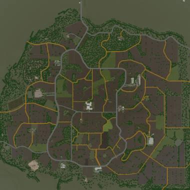 Карта DZIKA MAPA V1.2.0.0 для Farming Simulator 2019