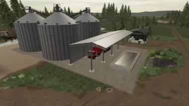 Хранилище Silo Facility v 1.4.5.0 для Farming Simulator 2019